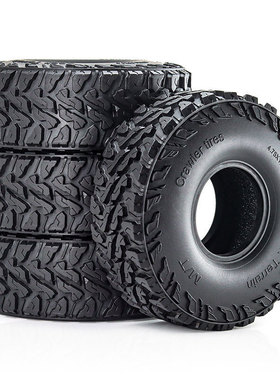 1/18 TRX4M 路虎烈马1.0英寸胎皮轮胎 攀爬车 SCX24 FMS D243