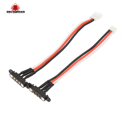 RS红蜘蛛RC模型MINIZ蚊车京商车壳车灯组磁吸线快拆磁吸供电线RS8