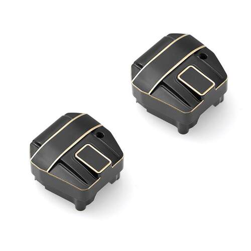 1/10仿真攀爬车模型车Axial SCX10PRO 前后车桥盖金属桥壳LY44