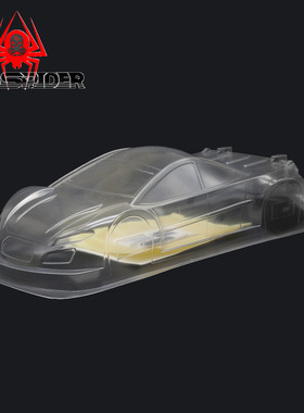 RS红蜘蛛1/10电房 XPRESS竞赛级平跑XRAY田宫TRF421房车壳MTB0415