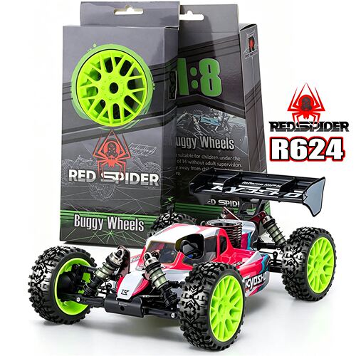 RS红蜘蛛1/8美国AE Associated油动越野RC8B3.1蛇仔 越野轮胎R624