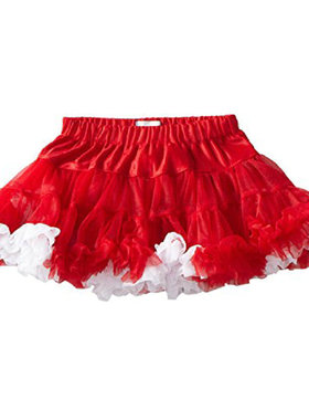 出口美国女宝mud pie婴儿童装红色半身裙蓬蓬裙TUTU裙