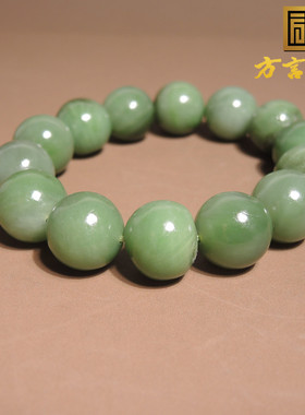 方言俄罗斯碧玉猕猴桃圆珠卡15mm