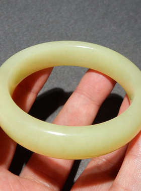 方言和田玉黄口手镯52mm