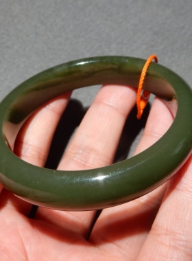 方言和田玉且末青黄口油润手镯