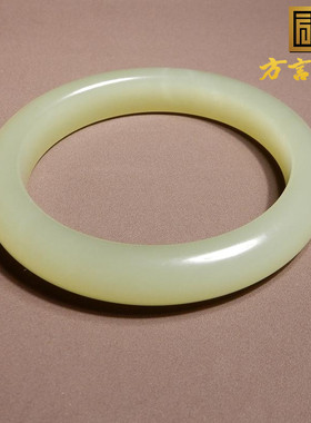 方言青海老坑料冰底晴水色手镯