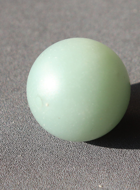 放漏了方言和田玉精品且末料细腻蓝色调卡16mm豪华圆珠单珠配饰A8