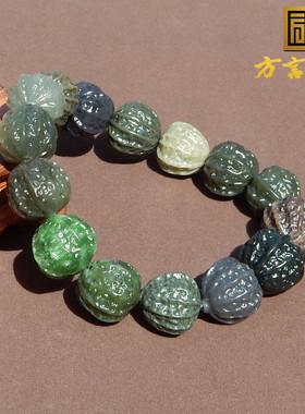 方言多宝核桃卡14mm手串