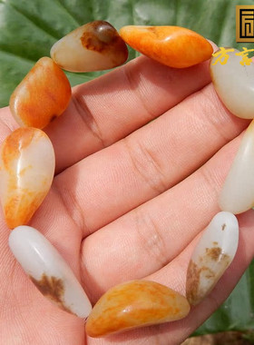 方言精品和田玉手串f金包银手链