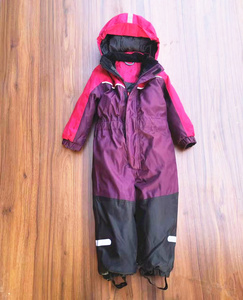 新款加厚儿童连体滑雪服男女童滑雪套装宝宝冲锋衣防水抗寒-30