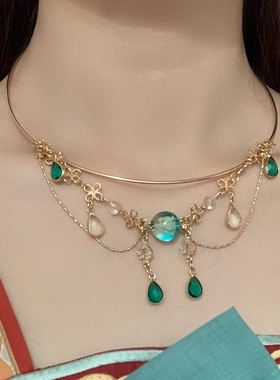 遇见项圈子衿合金吊坠