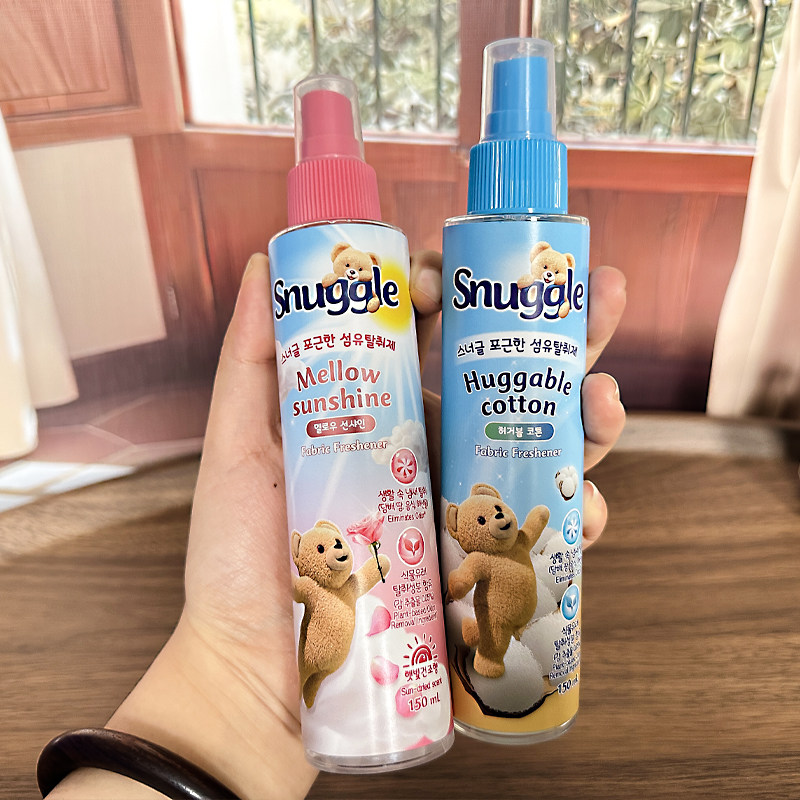 snuggle衣物香氛喷雾清新皂香