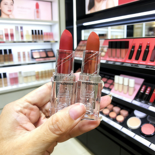 韩国正品3ce透明口红 哑光丝绒显白玫瑰落日红泥易上色官方礼物