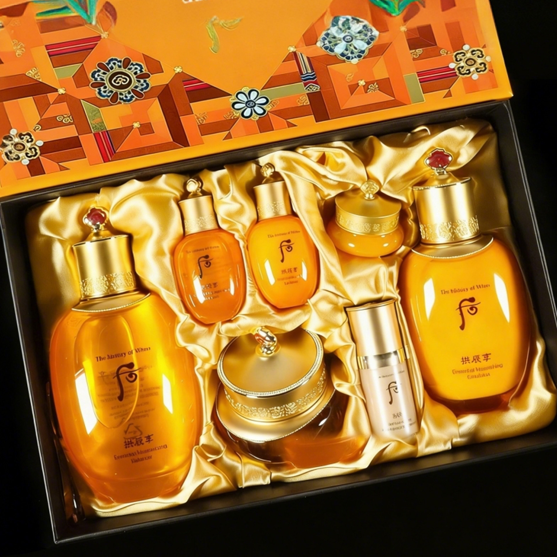 韩国本土Whoo后拱辰享套盒水乳洁面套装补水保湿共振享护肤品礼盒