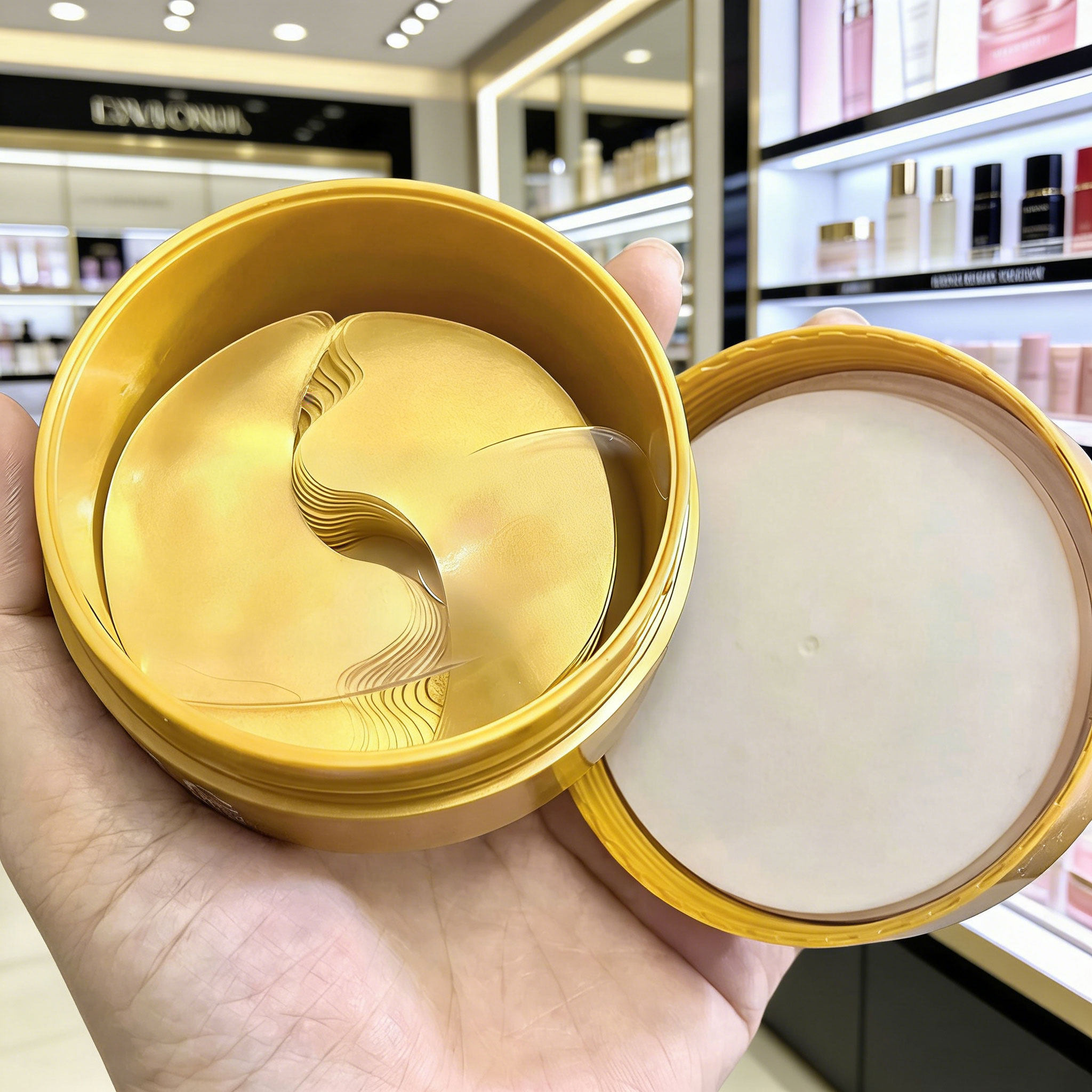 韩国SNP眼膜燕窝海洋补水眼膜黄金胶原眼贴60片补水保湿眼部护理