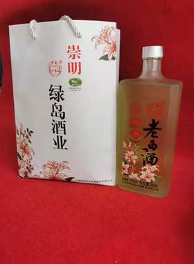 崇明老白酒米酒绿岛糯米酒