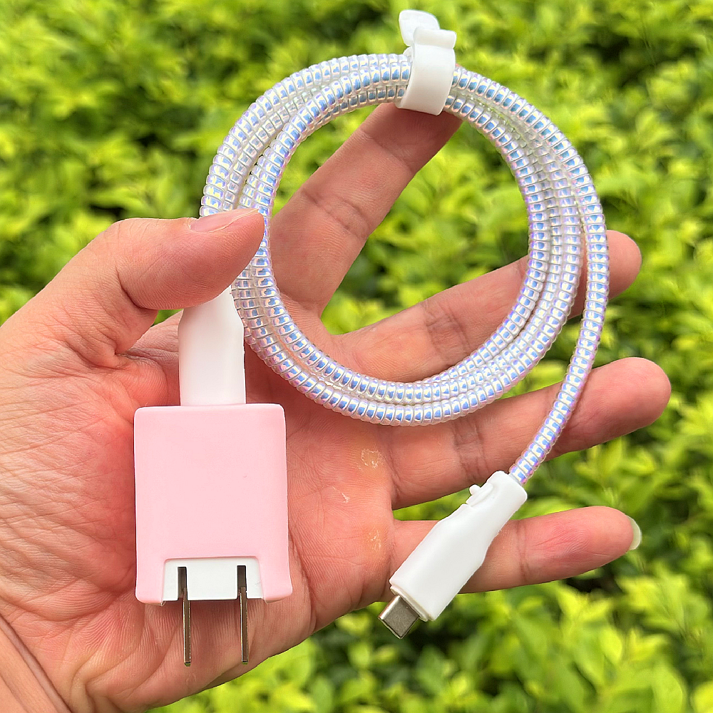苹果16 15promax Mophie 30W充电器保护套iPhone16pro数据线绕绳