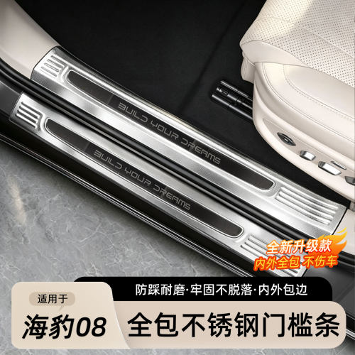 比亚迪海豹08不锈钢门槛条