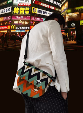 Satisfaction SHOW便携包相机拍立得包潮人斜挎腰包双料套包