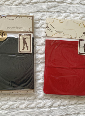 日系tutu大腿袜60D女春秋款高筒袜长筒袜过膝袜anna酱丝袜黑 红色