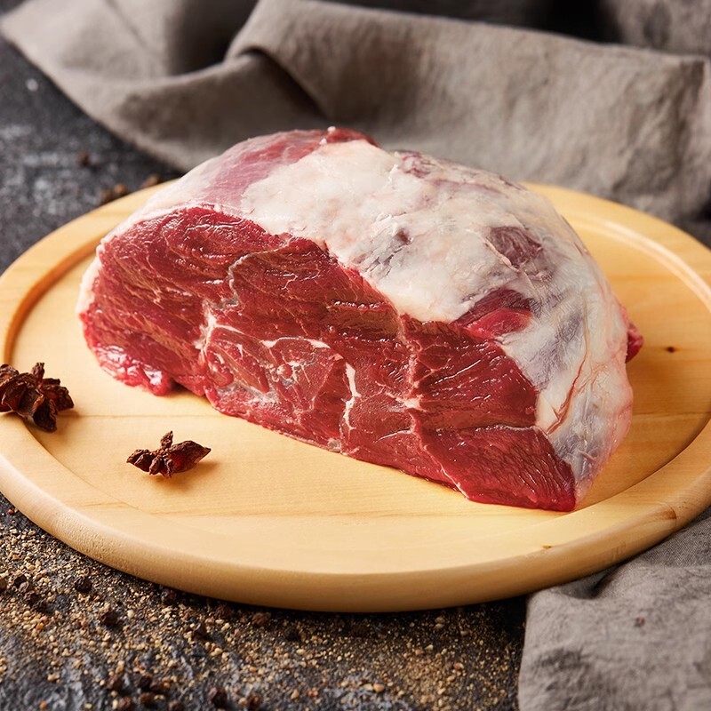 农夫好牛新鲜牛腱子肉进口牛肉健身冷冻生牛腱肉1KG炖煮火锅食材