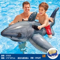 1-2 человек реалистичная акула+нога насоса