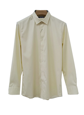 TONY WEAR/汤尼威尔男士春秋全棉透气舒适小清新素色长袖休闲衬衫