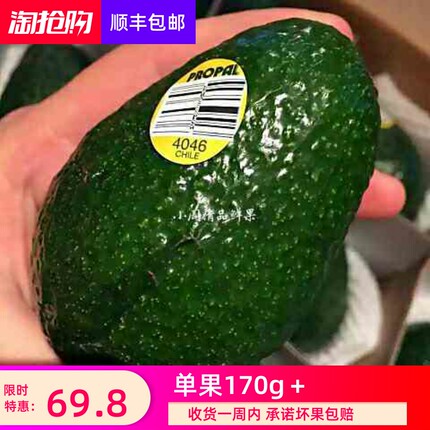 哈斯牛油果大果智利进口新鲜水果宝宝孕妇水果宝宝辅食顺丰包邮