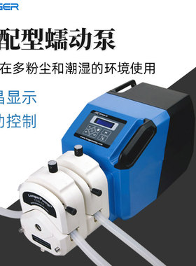 兰格蠕动泵WT600-4F型工业大流量灌装泵实验医疗生产多泵头恒流泵