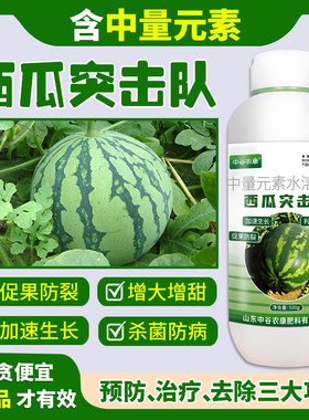 【官方正品】西瓜突击队微生物菌剂水溶肥料叶面肥