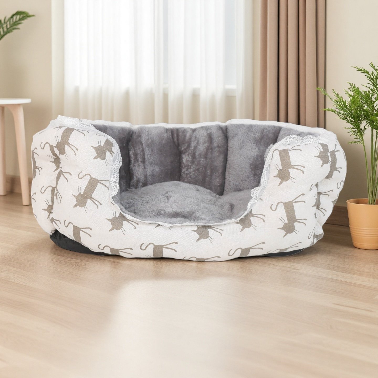 敞开花盆窝猫狗宠物窝猫屋秋冬季猫狗窝四季通用蕾丝花边宠物沙发,宠物/宠物食品及用品,猫窝/屋/帐篷/沙发,淘宝优惠券,粉丝福利购,淘宝优惠卷