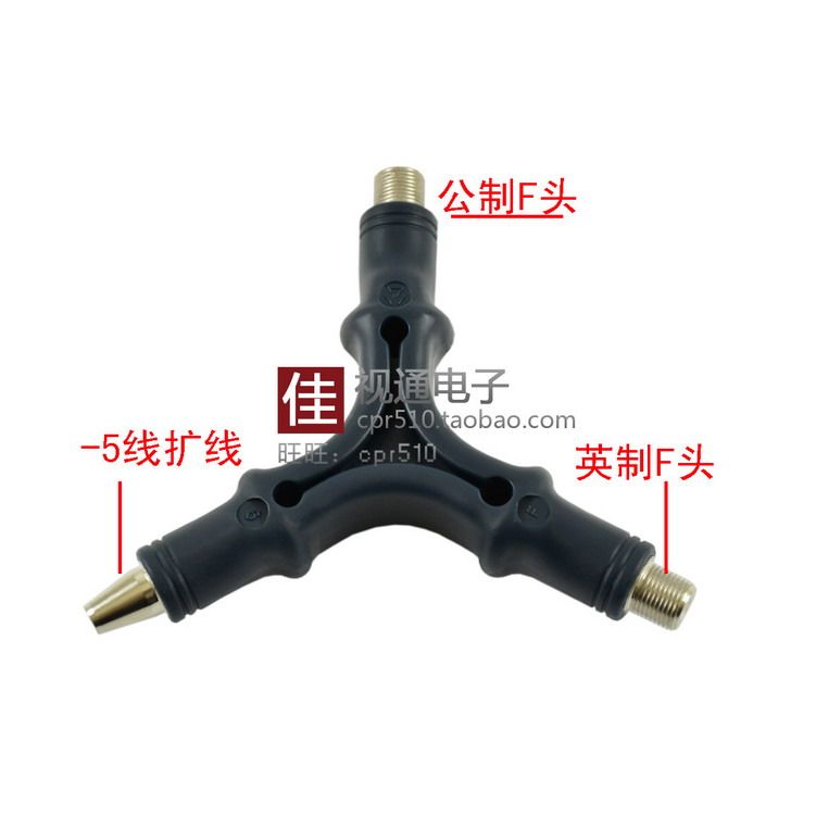 多用有线电视线F头/挤压头做线扩线助力工具 助推器 公英制三合一