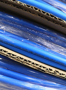 三联SALIPT S-901-600V  2：1蓝色热缩管套管6.0阻燃管蓝色0.4/