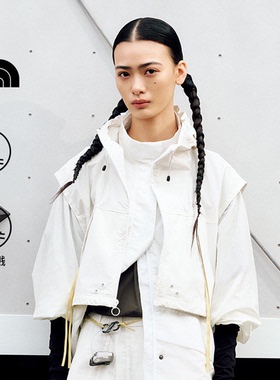 TheNorthFace北面26春夏新款UE二合一防泼水防风休闲夹克外套8FCX