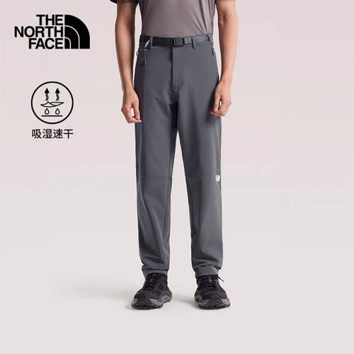 北面男速干户外运动长裤