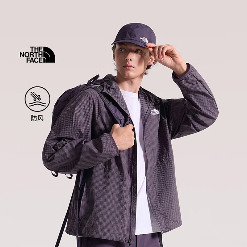The North Face北面皮肤衣情侣款户外休闲防风风衣外套26春夏上新