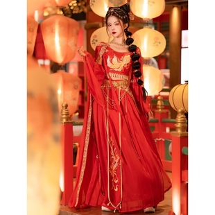 2026新款原创赤灵敦煌异域风汉服少女公主西域神女汉元素改良古装