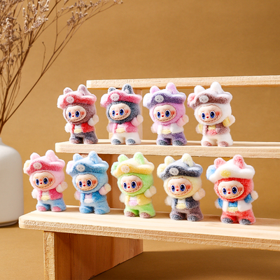 新款植绒海洋船长小兔萌粒公仔