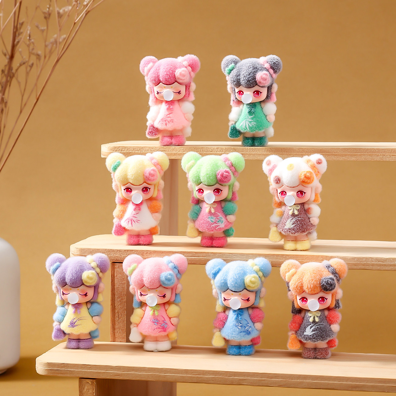 新款植绒可爱妞妞萌粒公仔直播盲袋车载迷你桌面小摆件批发,家居饰品,桌面摆件,淘宝优惠券,粉丝福利购,淘宝优惠卷