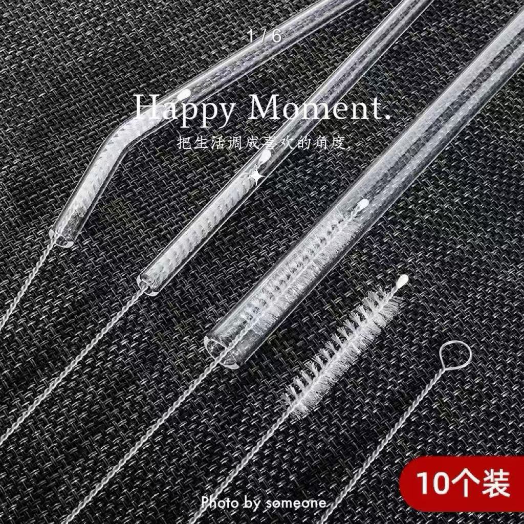 细小内孔毛刷过滤清洗刷尼龙软毛茶壶嘴管清洗长刷硬毛长柄圆形刷