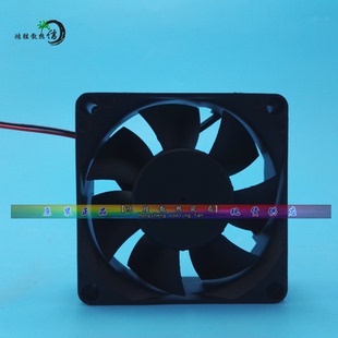 DC12V H12 24V 两线散热风扇 25MM 全新现货 STD7025H24