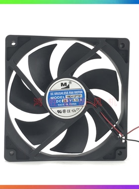 全新一盟 12025 YM2412PTB1 DC24V 0.18A 变频器机箱电源散热风扇