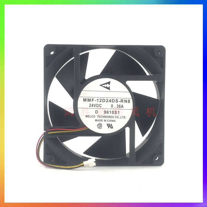原装安川变频器 MMF-12D24DS-RN8 12CM 12038 24V 0.36A 散热风扇