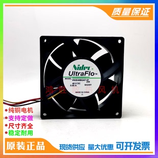 V92E48BGA7 9038 0.68A 4线温控散热风扇 48V 日本尼迪克NIDEC