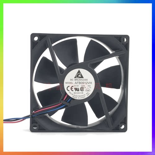 台达 AFB0912VH 9025 DC12V 0.60A 双滚珠机箱电源变频器散热风扇