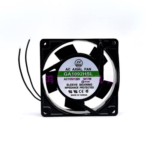 GULF全新 GA1092HSL 9025 AC110/120V 19/17W 9厘米 铝框散热风扇