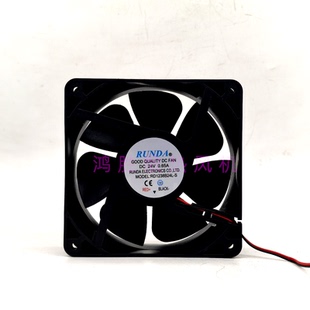 RUNDA RD1238B24L-S 12038 24V 0.65A 12cm 变频器大风量散热风扇