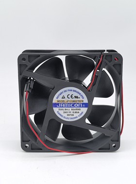 JAMICON全新JF1238B2TRPR DC24V0.60A 12038 机箱散热风扇