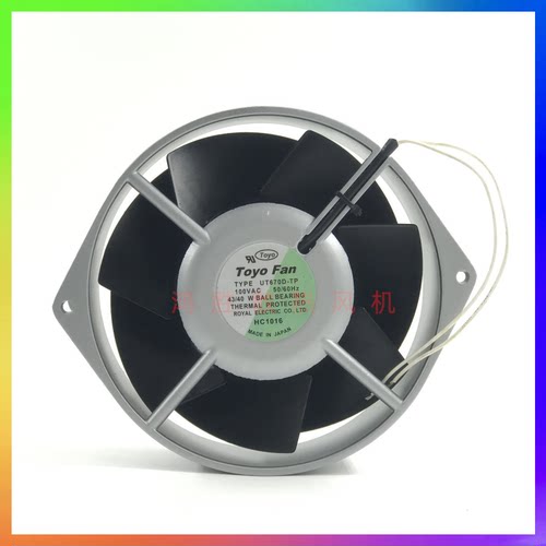 原装TOYOFAN UT670D-TP 100VAC 43/40W 17255 全金属耐高温风扇
