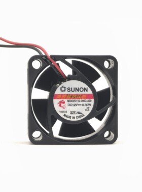 原装建准MB40201V2-000C-A99磁浮4020 DC12V 0.60W电源散热风扇